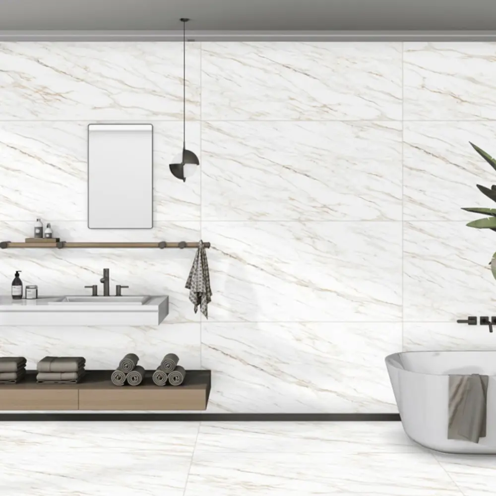 Керамогранит "Sonex" Nex statuario карвинг 60x120см цвет белый с прожилками — купить в Екатеринбурге